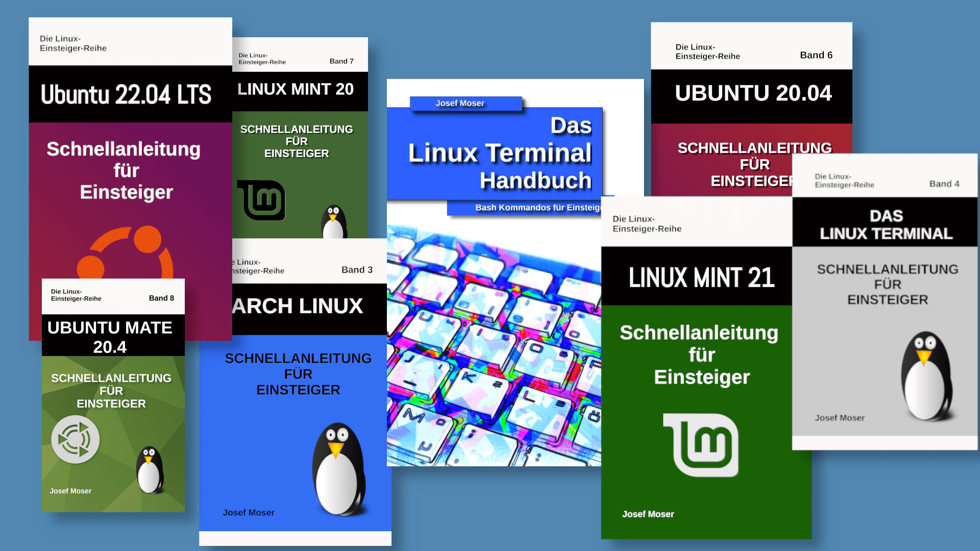 Linux Bücher von Josef Moser